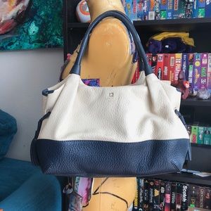 Kate Spade purse white and blue in great condition